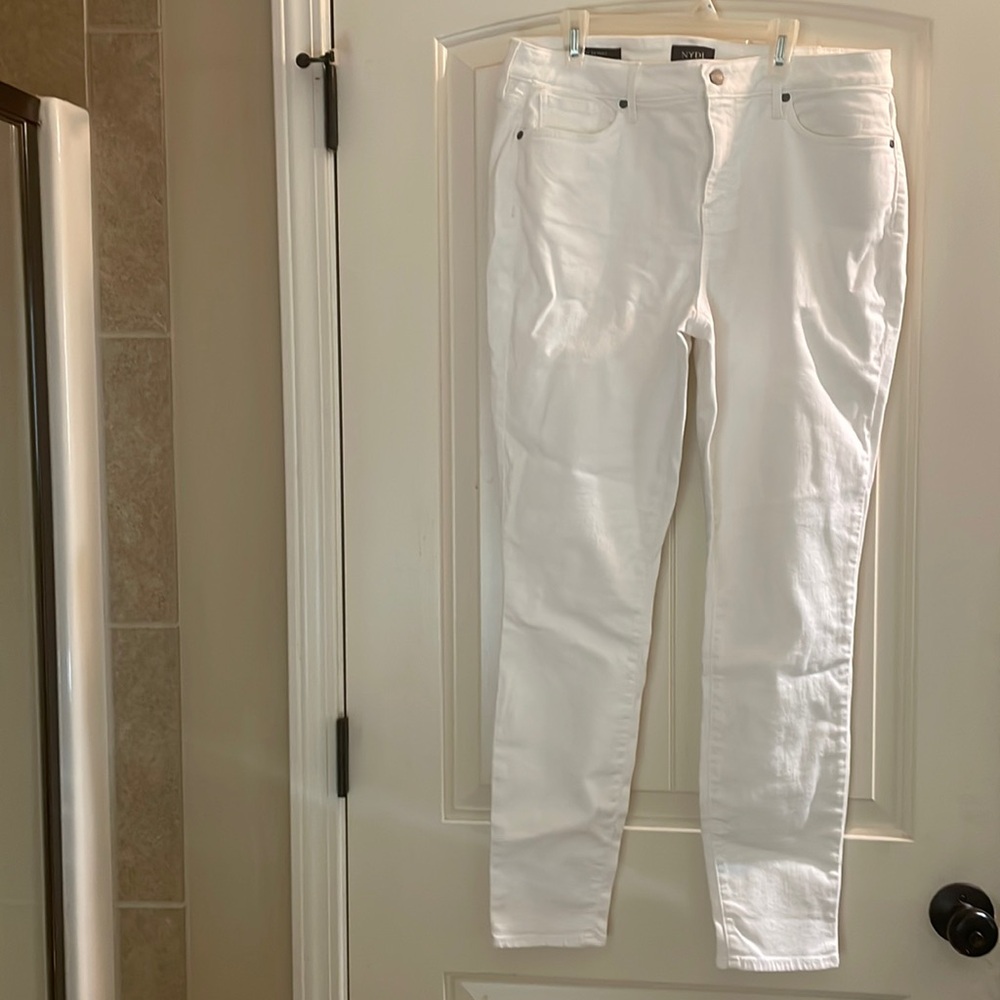 NYDJ white new size 10